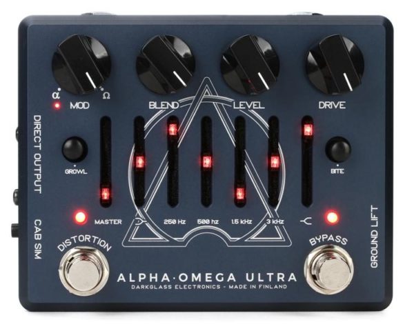 Pedal de Bajo Darkglass Alpha Omega Ultra Bass Preamp 1
