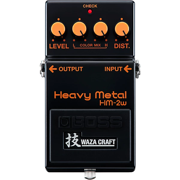 Pedal de Guitarra BOSS HM-2W Heavy Metal Waza Craft Distortion