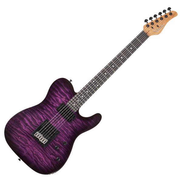 Guitarra Eléctrica Schecter Guitar Research PT Pro Transparent Purple Burst 3