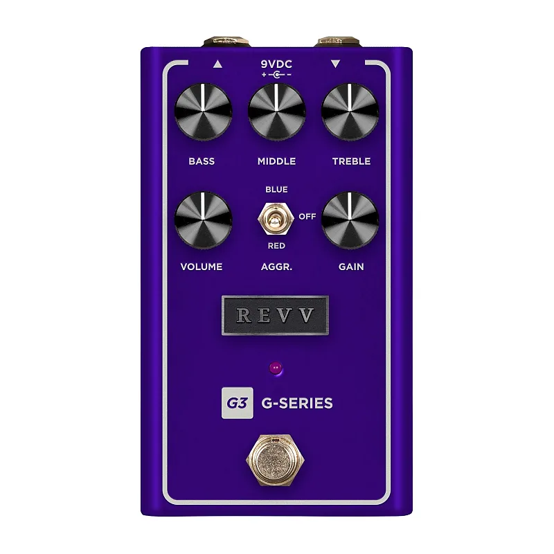 Pedal de Guitarra Revv G3 Distortion - ManeImport