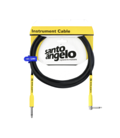 Cable de Guitarra Santo Angelo SAMURAI Plug ¼" Recto A L Plug ¼" 4.57 Mts 1