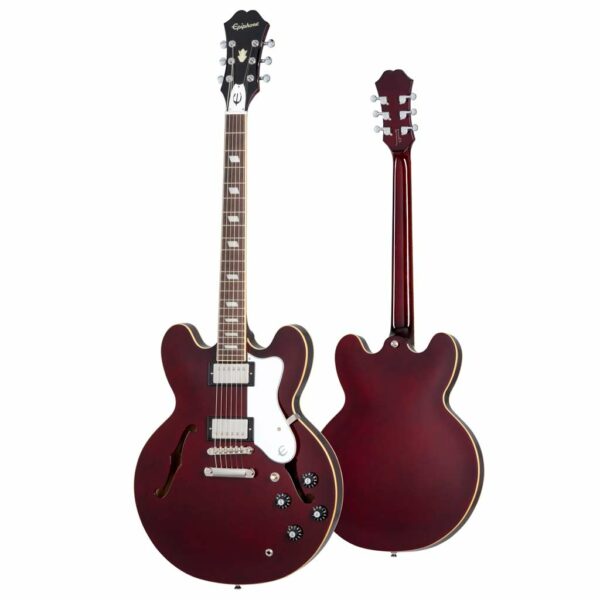 Guitarra Eléctrica Epiphone Noel Gallagher Riviera Semi-hollow - Dark Wine 2