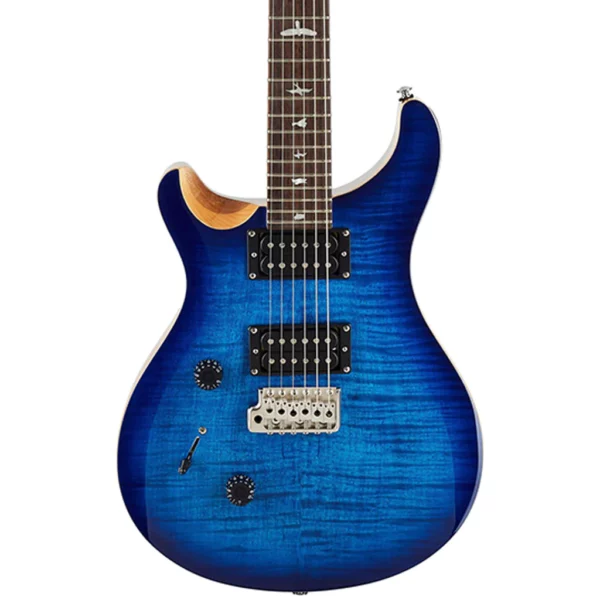 Guitarra Eléctrica PRS SE Custom 24 Faded Blue Burst zurda 1