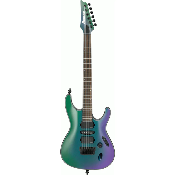Guitarra Eléctrica Ibanez S671ALB Blue Chameleon 3