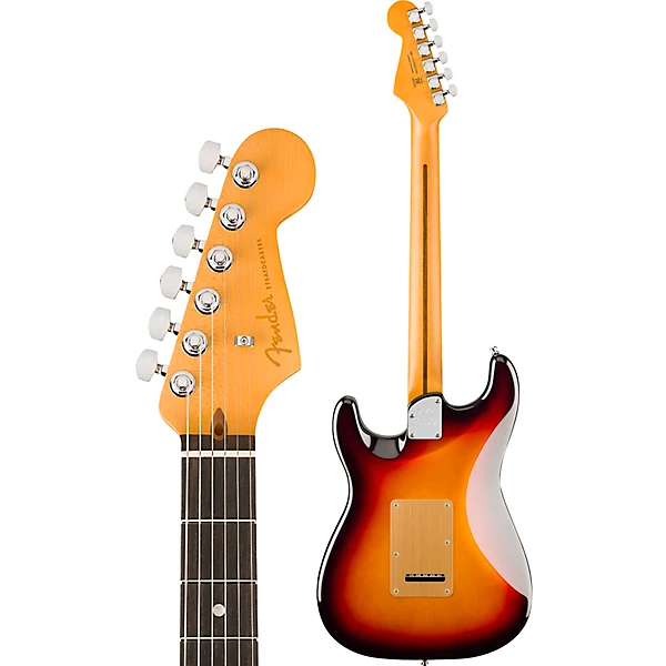 ギター Fender/American Ultra II Stratocaster Guitarra Eléctrica Fender American Ultra II Stratocaster HSS Ebony