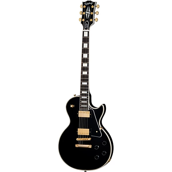 Epiphone Les Paul Custom ブラック Guitarra Electrico Epiphone Les Paul Custom PRO (SKU:2052