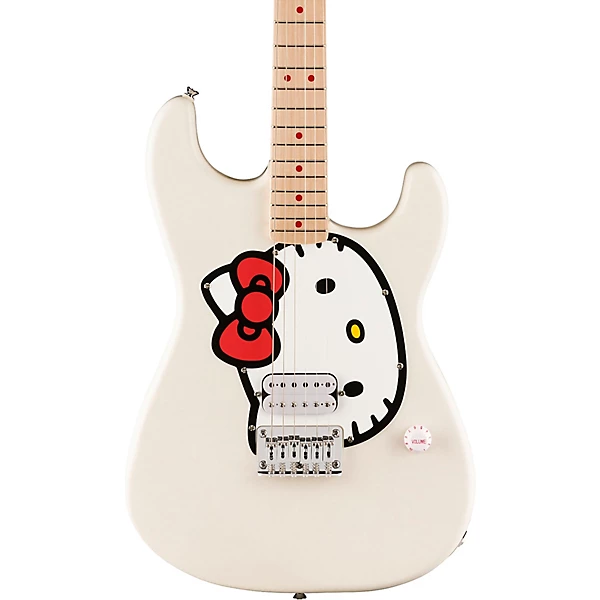 Guitarra Eléctrica Squier x Hello Kitty Stratocaster - ManeImport