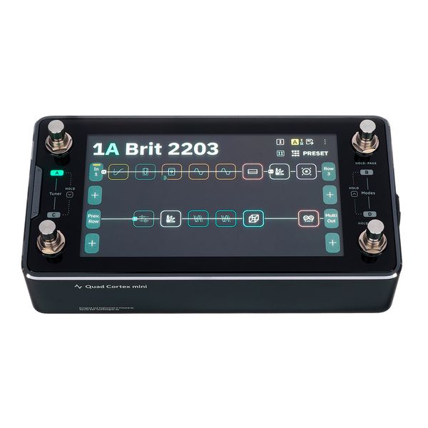 Procesador de Guitarra Neural DSP Quad Cortex Mini PRE-VENTA 4 Procesador de Guitarra Neural DSP Quad Cortex Mini PRE-VENTA - Imagen 4