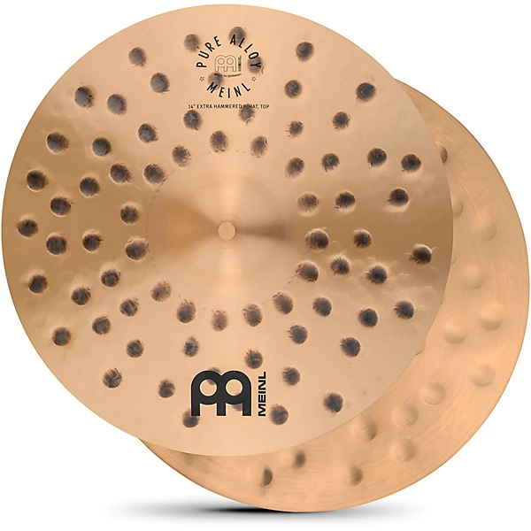 Meinl Byzance – Pure Alloy Extra Hammered Hi-Hat 14″