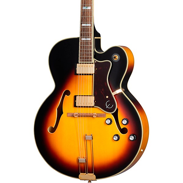 Guitarra Eléctrica Epiphone Broadway Hollowbody Electric Guitar Vintage Sunburst
